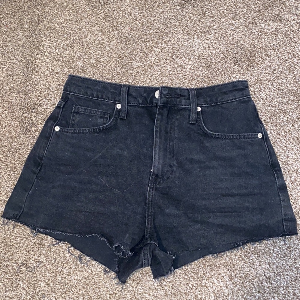 Forever 21 High Rise Black Shorts